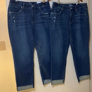 2/$15 Woman’s Size 16 Crop pants NWT